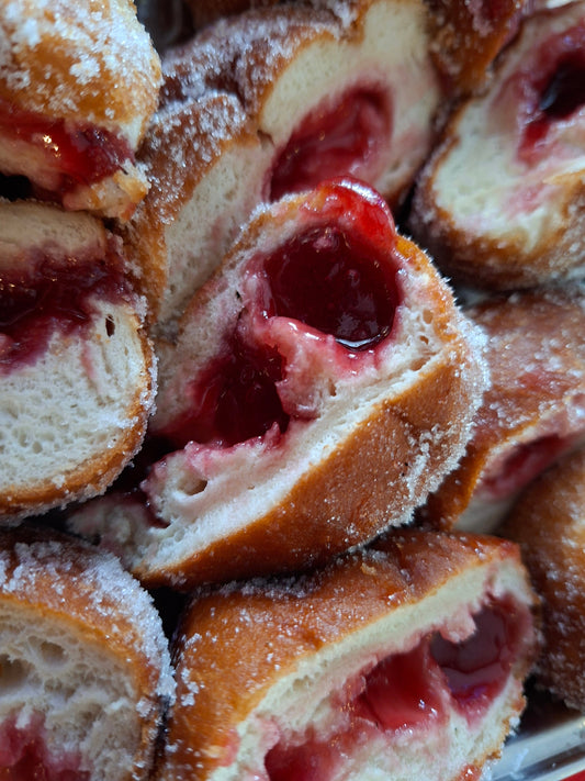 The Joy of the Perfect Jam Doughnut