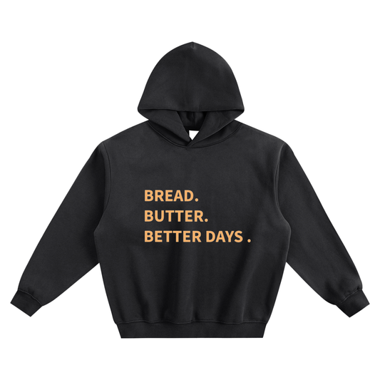 Fleeced Boxy Hoodie