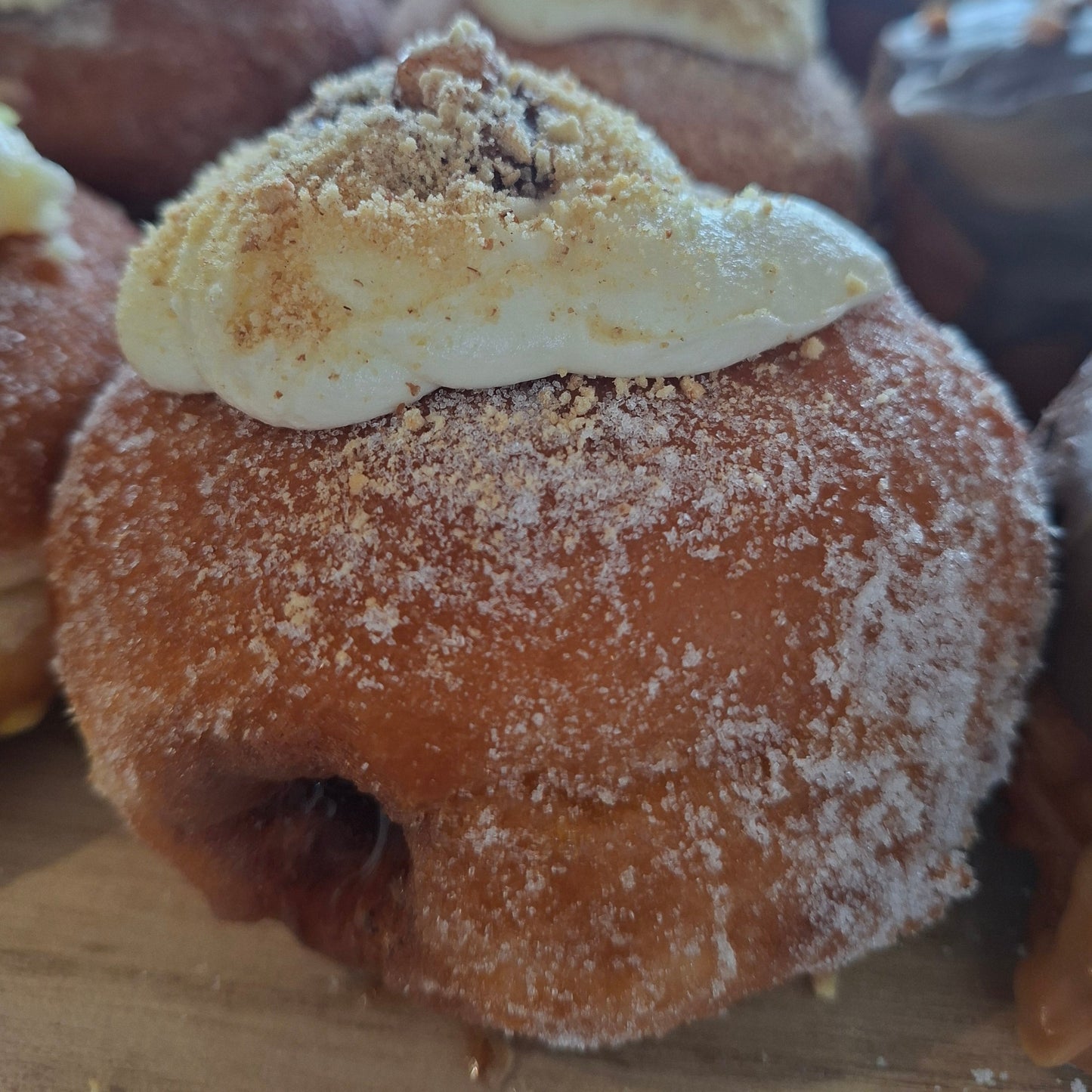 Apple Crumble Donuts x 2